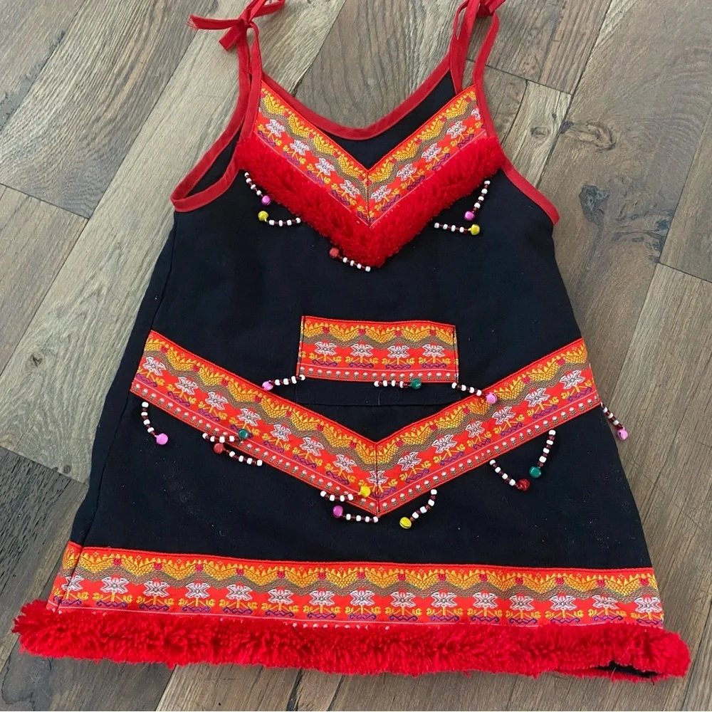 Handmade Baby Boho Style Dress Size 12-18 months